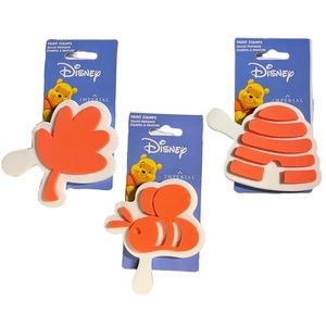 Disney Winnie-the-Pooh Foam Craft Paint Stamps Set of 3 | NWT